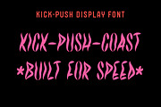 Kick Push, a Sans Serif Font by Price Foundry (Thumbnail 3 of 3)