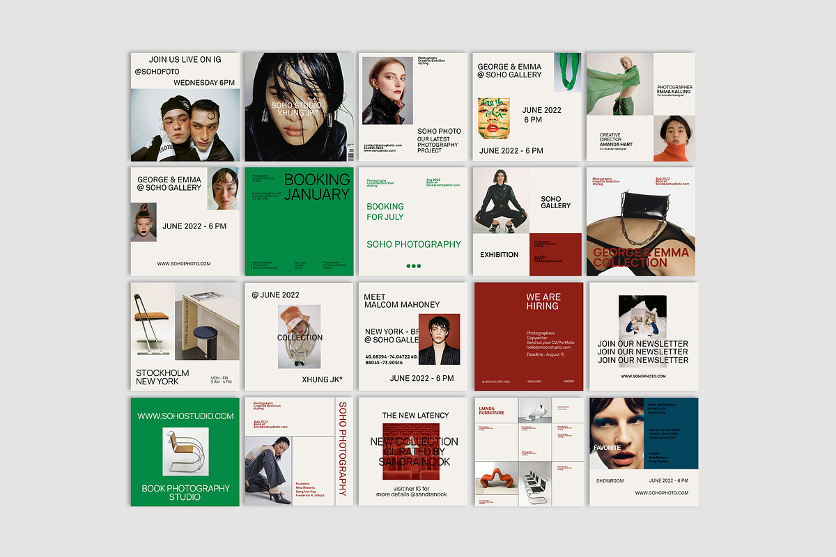 Instagram Template - Ecommerce, a Social Media Template by Replika Machine (Photo 6 of 10)