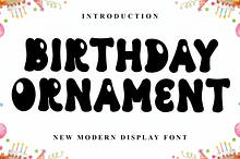 Birthday Ornament