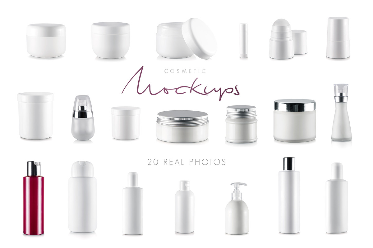 20 Cosmetic Mockups, a Product Mockup by easytemplates.store (Photo 4 of 6)