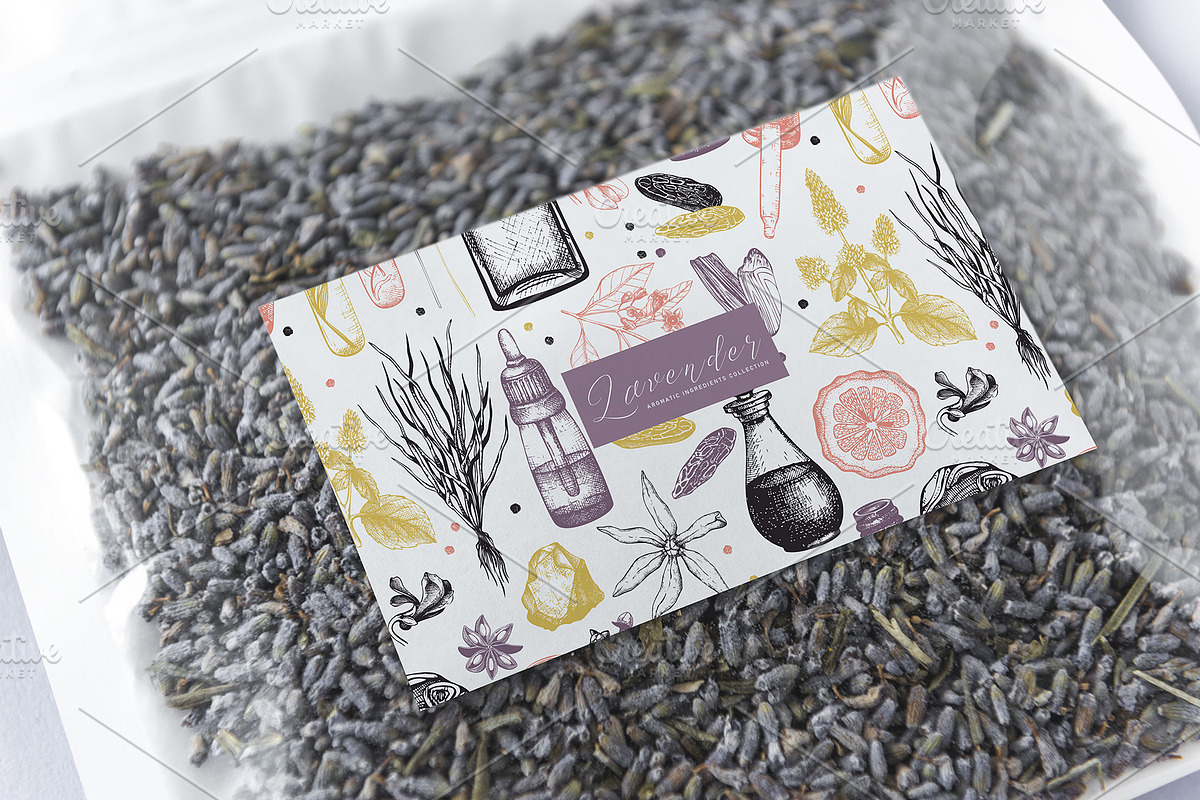 Aromatic Plants & Flowers Vector Set, a Healthcare Illustration by Yevheniia (Photo 2 of 9)