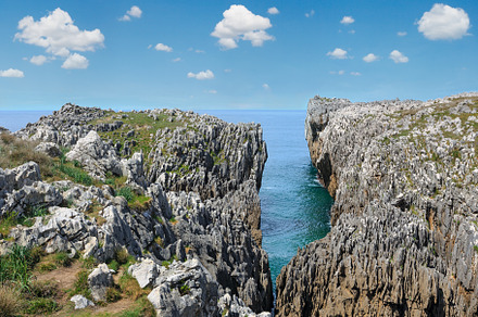 Bay of Biscay rocky coast, Spain., a Nature Photo by YuriyB