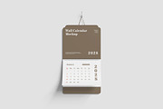 Modern Wall Calendar Mockup, an Advertising Mockup by Indah (Thumbnail 5 of 6)