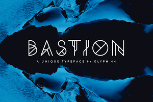 Bastion Display Font