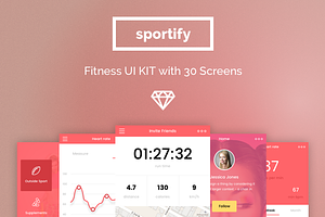 Sportify App UI Kit 
