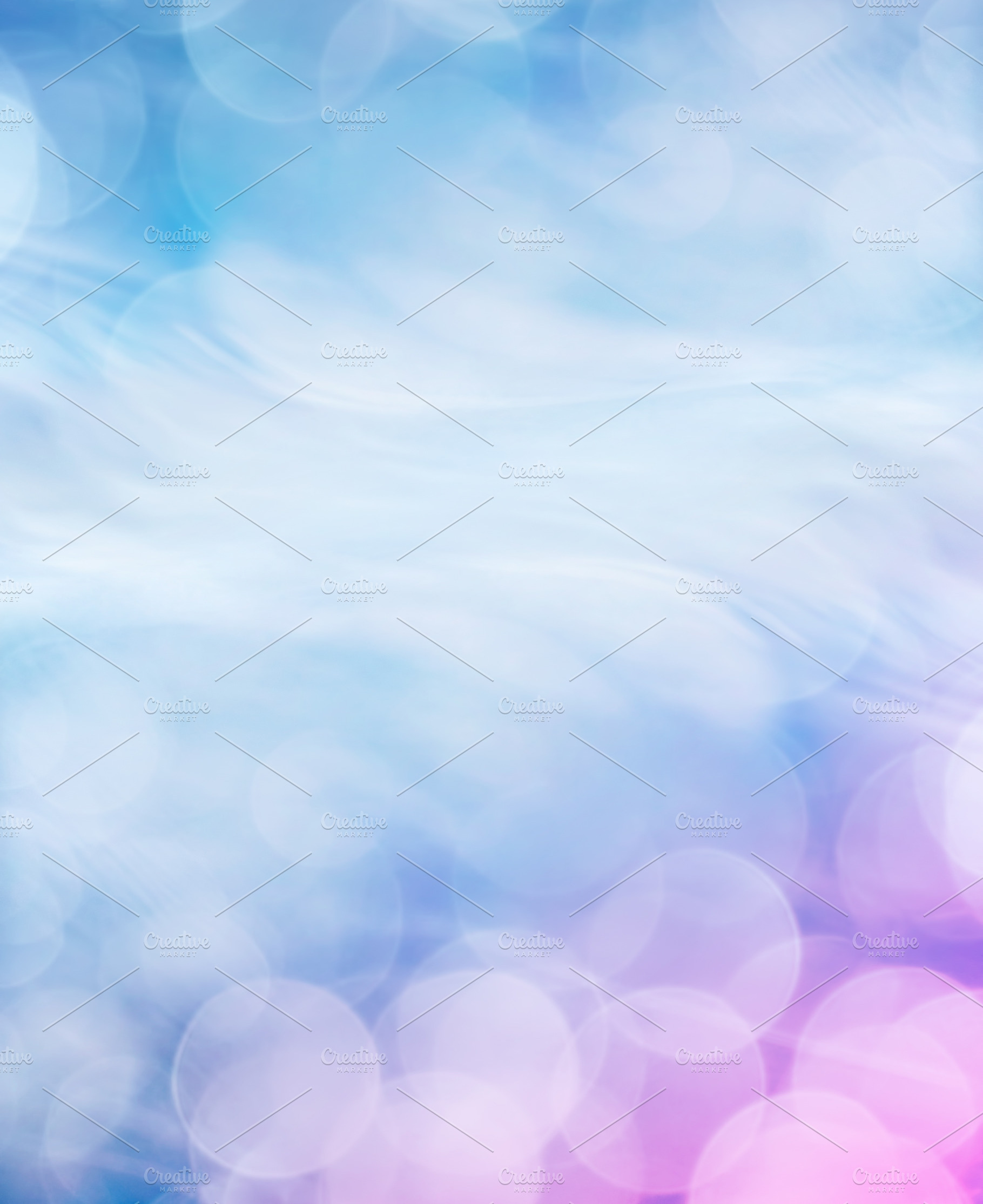 Blue Wave Bokeh Background, an Abstract Photo by David Schrader