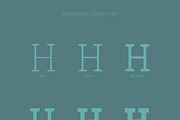 Legacy'17 Pro Typeface, a Slab Serif Font by Tapiwanashe Garikayi (Thumbnail 2 of 9)