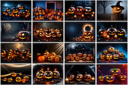 Jack O Lantern Wallpaper, a Background Graphic by Forhadx5 (Thumbnail 8 of 8)
