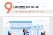 Eco Transport Flat Collection, a Websites & App Template by PavelVinnik (Thumbnail 2 of 3)