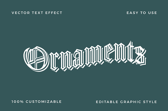 Gothic Layered Text Effect preview 3