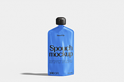 Glossy Stand-Up Pouch Mockup, a Packaging Mockup by Permadi Creative (Thumbnail 2 of 3)