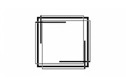 Modern Square Frame SVG Bundle, an Illustration by Creativeshirt (Thumbnail 17 of 31)