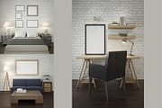Interior Mockup, a Print Template by Alex Curly (Thumbnail 1 of 2)