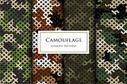 Camouflage net background set, a Pattern Graphic by ArchonDigitalShop (Thumbnail 3 of 7)