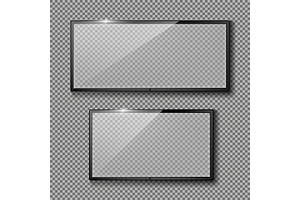 Vector Set With Empty TV Frames