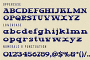 Creates Presence - Retro Font, a Slab Serif Font by 177Studio (Thumbnail 8 of 8)