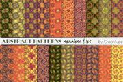 Abstract Patterns Vol. 1.2 - Autumn, a Pattern Graphic by Graphilupe (Thumbnail 2 of 6)