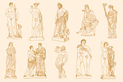Pantheon - Greek & Roman Mythology, an Illustration by Graphic Goods (Thumbnail 10 of 15)