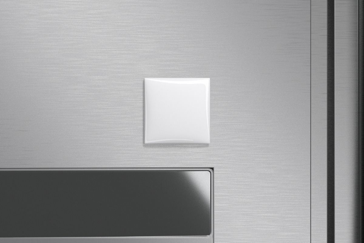 White Square Fridge Magnet 3D Model, an Object 3D Model by rebrandy (Photo 2 of 9)
