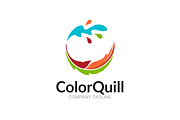 Color Quill - Logo Template, a Branding & Logo Template by Twelve.std (Thumbnail 2 of 3)