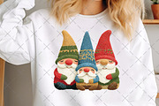 Crochet Yarn Christmas Gnome PNG, an Illustration by Craft Nest (Thumbnail 6 of 6)