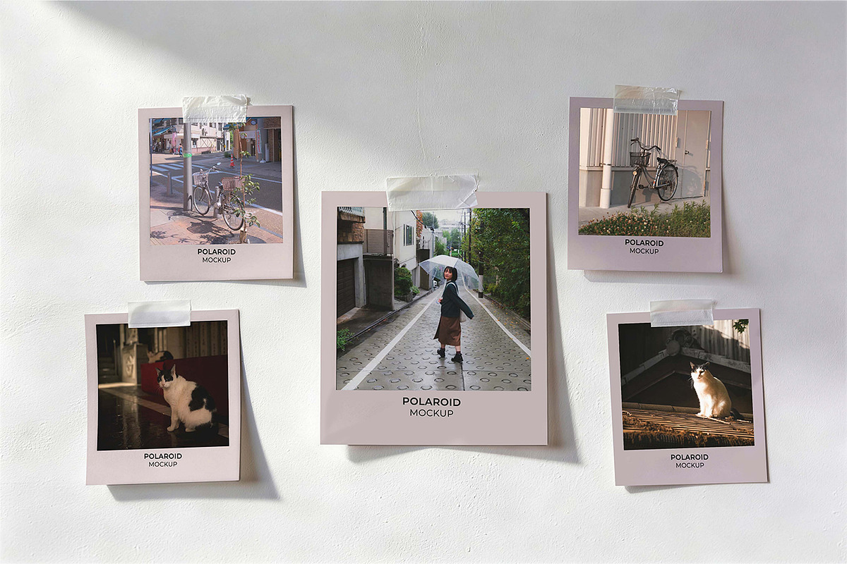 Polaroid Mockup, a Product Mockup by Pitchlook.Studio (Photo 4 of 4)