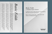 Basic Folds: 12 Paper Textures, a Texture Graphic by The Fake PNG (Thumbnail 2 of 5)