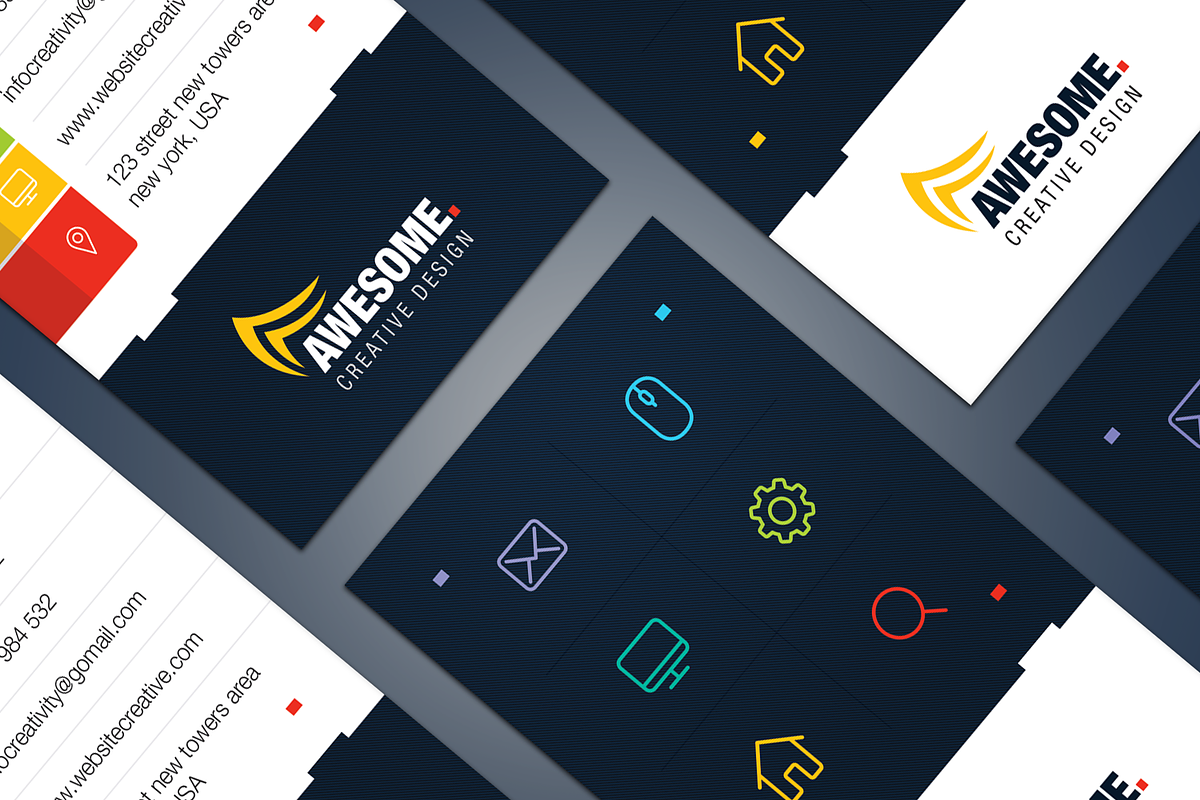 Creative Business Card, a Business Card Template by GenerousArt (Photo 2 of 4)