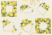Lemons sunny watercolor clipart, a Food Illustration by NATASHA CHU (Thumbnail 11 of 23)