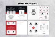 Red & Black Funeral Program Template, a Templates & Theme by Studio Reena (Thumbnail 6 of 7)