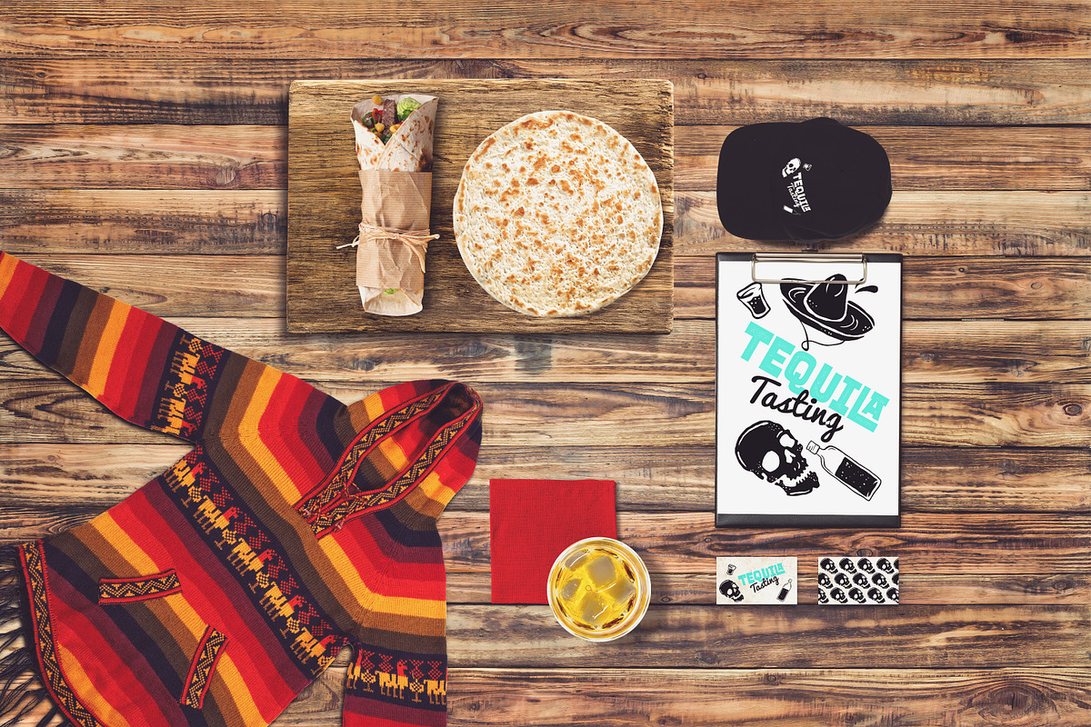 Mexican Food Scene & Mock-up Creator, a Cups & Container Mockup by relineo.mock-ups (Photo 16 of 21)