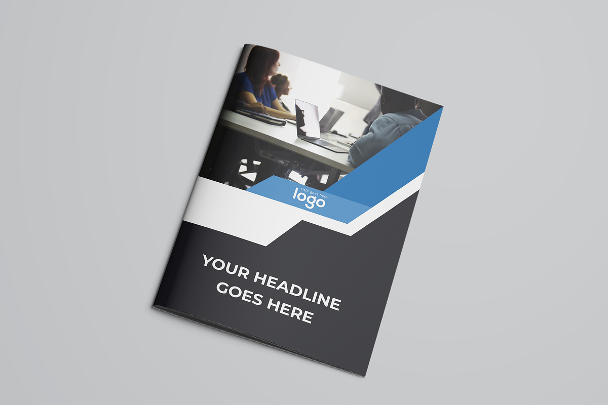 Business Bifold Brochure, a Brochure Template by ZAAS (Photo 2 of 8)