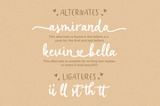 Merah Jambu, a Script Font by artism_design (Thumbnail 4 of 7)