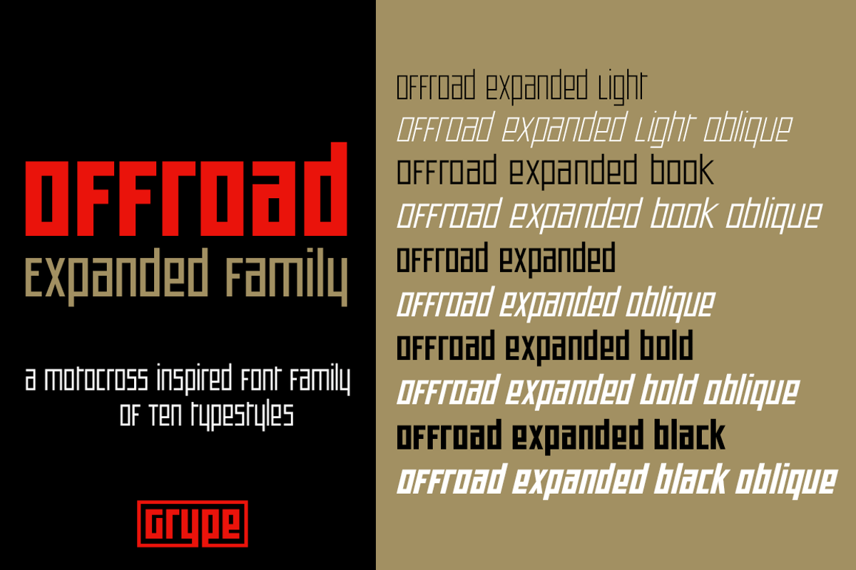 Offroad Expanded Family