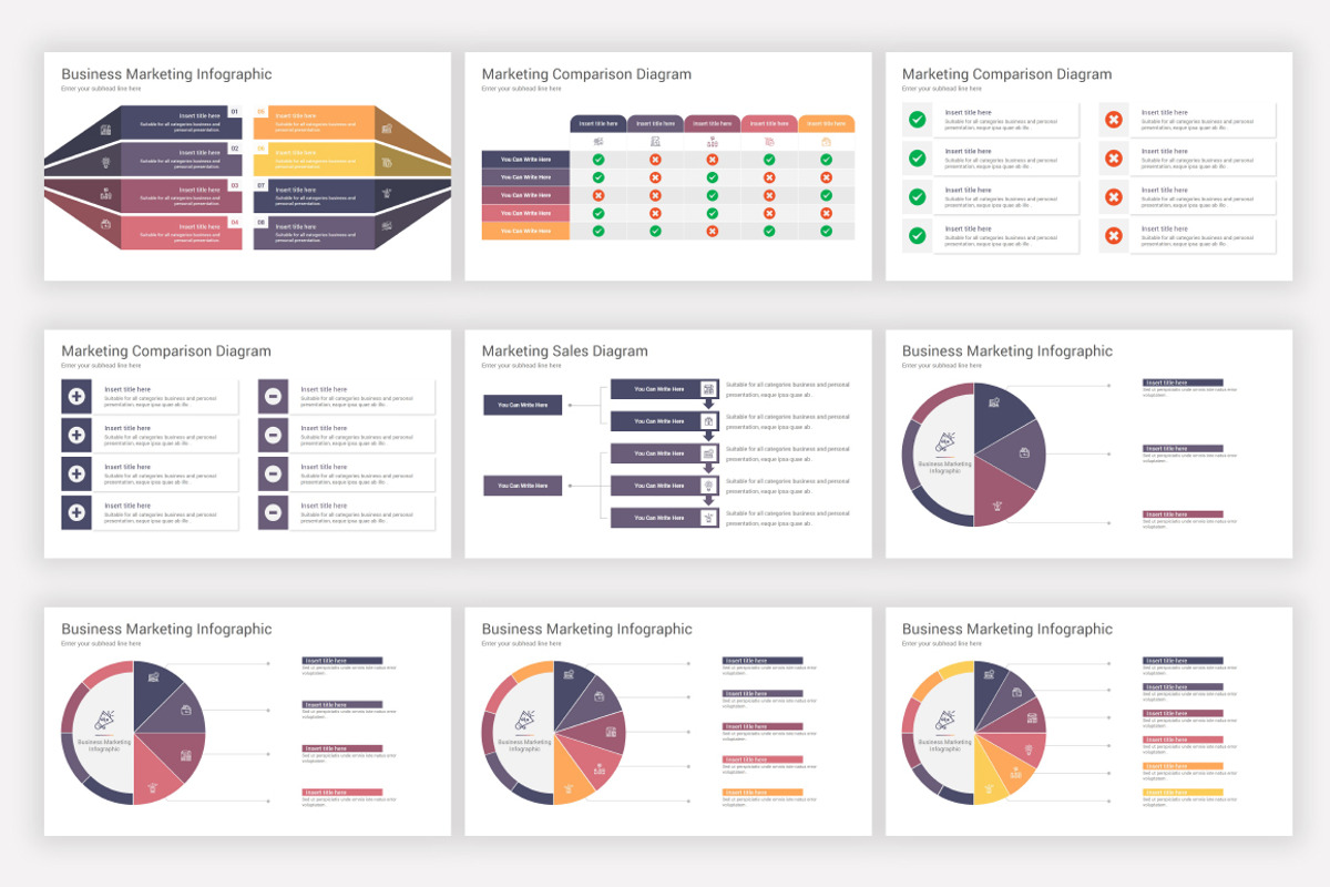 Marketing Plan PowerPoint Template, a Presentation Template by SlideOne (Photo 23 of 29)