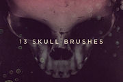 Skull Brushes, a Brush Add-On by RuleByArt (Thumbnail 1 of 10)