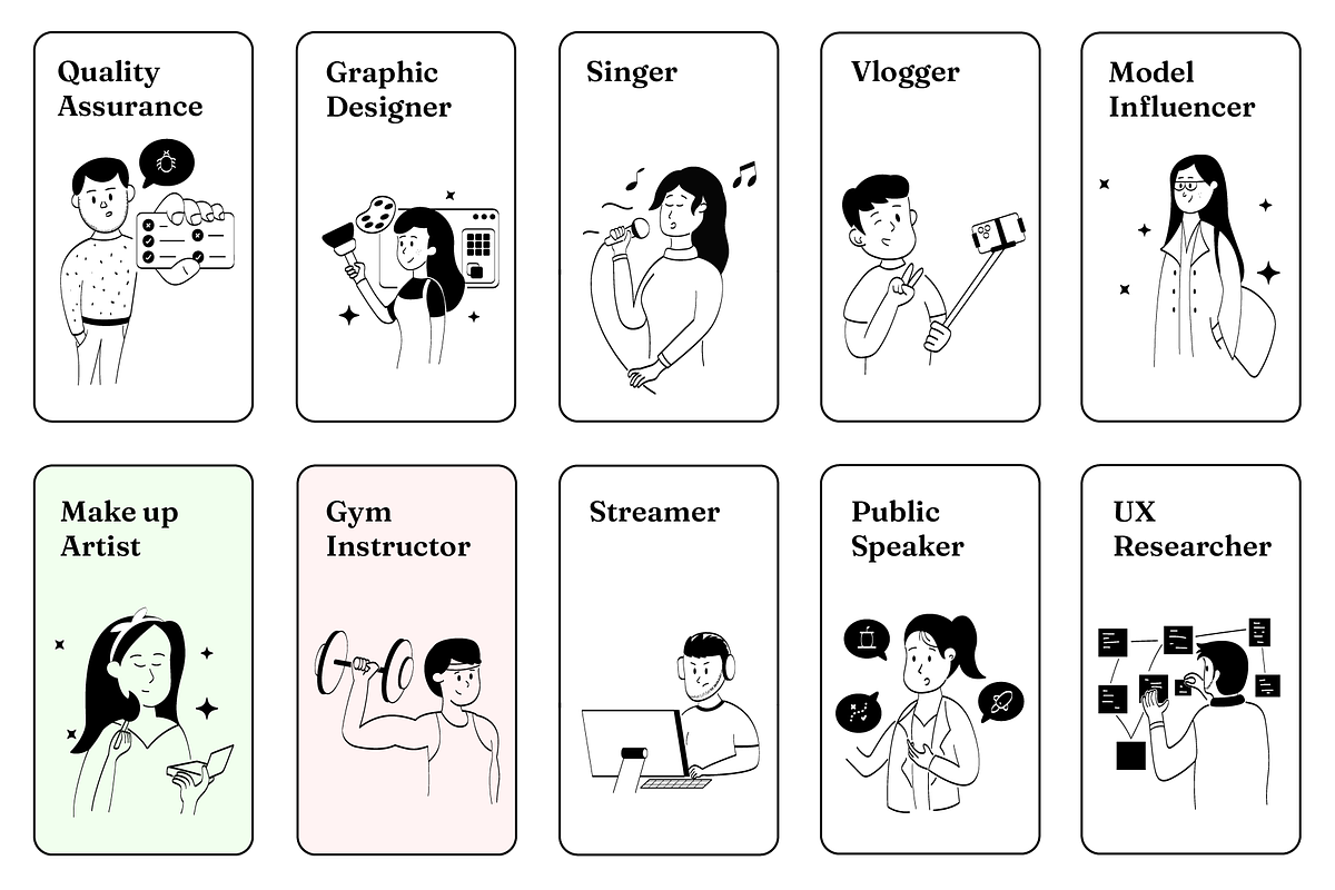 23 Illustration |Creative Profession, a Work Illustration by Directico Design Kit (Photo 5 of 6)