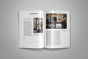 InDesign Magazine Template, a Magazine Template by Indotitas (Thumbnail 5 of 10)