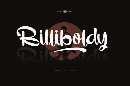 Billiboldy // Sweet Bold Typeface