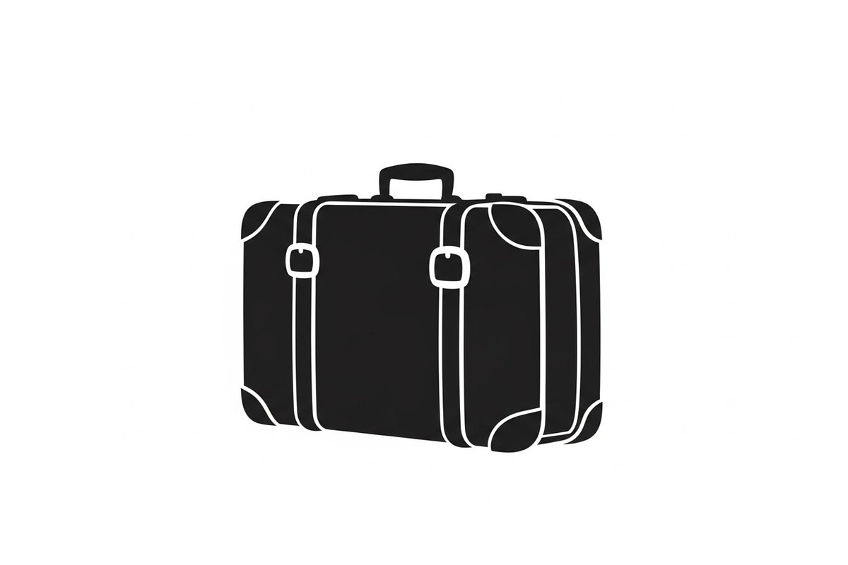 Vintage Suitcase Silhouette Bundle, an Illustration by Artivon (Photo 11 of 51)