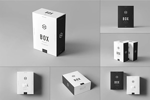 Box Mock-up, a Packaging Mockup by zippypixelstudio