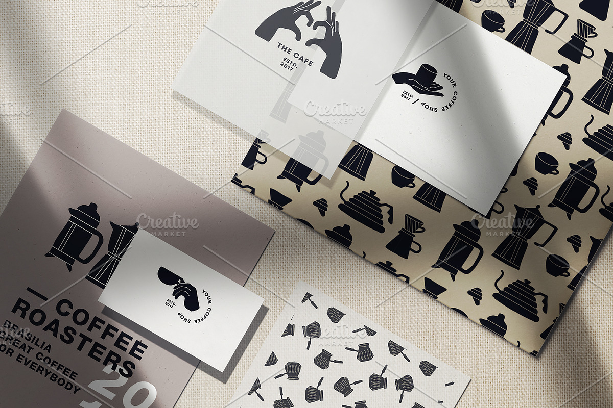 Coffee shop logos, an Icon by oxygen_8 (Photo 5 of 7)