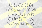 Xardazz Handwriting Font, a Handwritten Font by iframe fonts (Thumbnail 3 of 8)