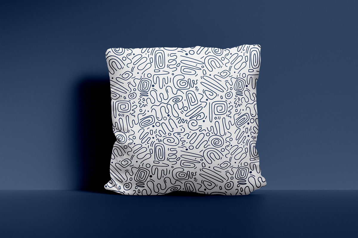 Line Art Doodle Pattern, a Pattern Graphic by Neermana (Photo 2 of 5)