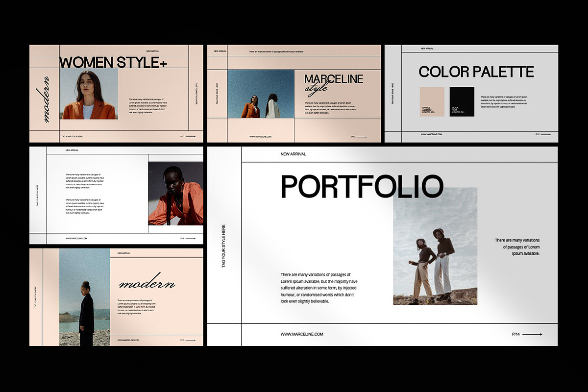 Marceline - Powerpoint Presentation, a Presentation Template by Creavora (Photo 5 of 8)