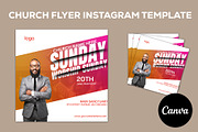 Church Flyer Canva Template, a Social Media Template by Sipi_Graphics (Thumbnail 1 of 3)