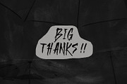 Gotriez Handmade Brush Rough Font, a Handwritten Font by Maulana Creative (Thumbnail 5 of 7)