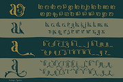 Dasimyra Antique Typeface, a Blackletter Font by TypeClassHeroes (Thumbnail 9 of 10)