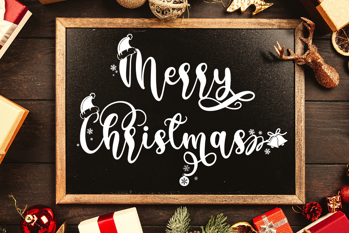 Ho ho ho December, a Script Font by Barra & Beryl Co. (Photo 3 of 8)