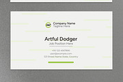 Modern Business Card Design, a Business Card Template by MightyDesign (Thumbnail 3 of 8)